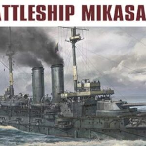 Hasegawa HWL151 1:700 Scale IJN Battleship Mikasa Waterline Model Kit