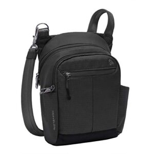 Travelon Anti-Theft Active Tour Bag, Black, 9 x 11 x 3.5