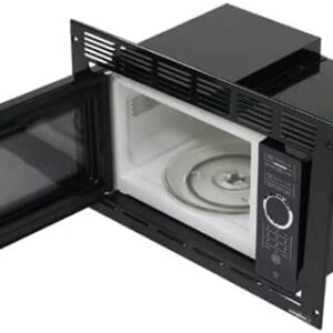 Greystone P90D23AP-X3-FR03 Black 0.9 cu. ft. Built-in Microwave with Trim Kit
