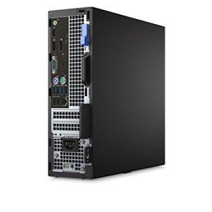 Dell WT0TF OptiPlex 5040 SFF Small Desktop (Intel Core i5-6500, 8GB 1600MHz DDR3L RAM, 256GB SSD, Windows 10 Pro, Black)