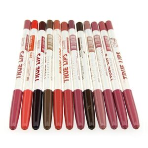 Sankuwen Waterproof Lip Liner Pencil, Pack of 12