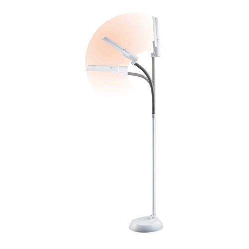 OttLite 13 Watt WingShade Floor Lamp - Living Room, Office, Bedroom Home Decor