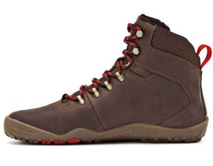 vivobarefoot women's tracker fg l leather walking shoe, dark brown, 38 eu (7.5 b(m) us women)