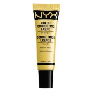 nyx nyx cosmetics color correcting liquid primer yellow