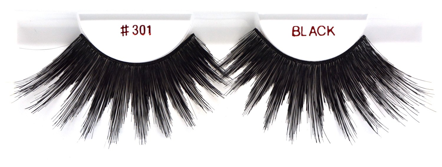 12 packs #301 Christina 100% Human Hair Fake Eyelashes