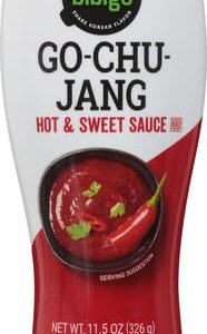 bibigo - Gochujang Sauce, Hot and Sweet Flavor, Perfectly Blended Flavors, Pantry and Party Must-Have, 11.5-oz