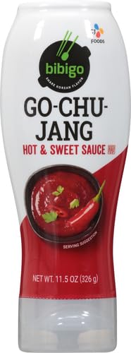 bibigo - Gochujang Sauce, Hot and Sweet Flavor, Perfectly Blended Flavors, Pantry and Party Must-Have, 11.5-oz