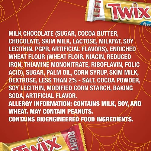 TWIX Fun Size Caramel Cookie Chocolate Candy Bars - 10.83 oz Bulk Candy Bag