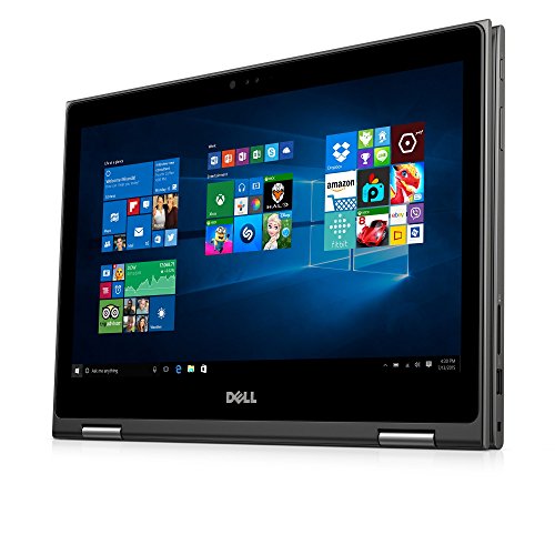 Dell i5368-10024GRY 13.3" FHD 2-in-1 Laptop (Intel Core i7-6500U 2.5GHz Processor, 8 GB RAM, 256 GB SDD, Windows 10 Microsoft Signature Image) Gray