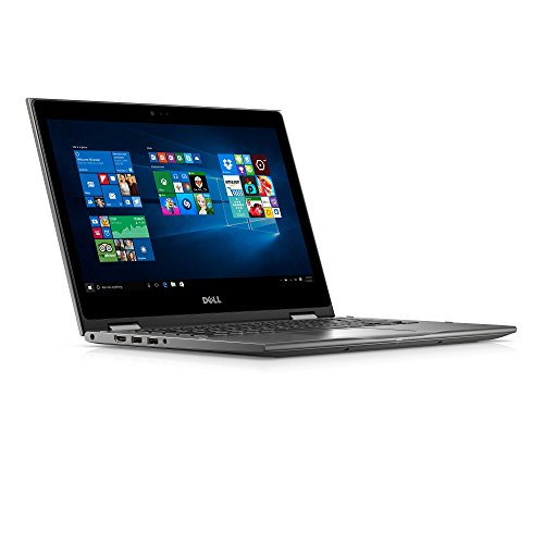 Dell i5368-10024GRY 13.3" FHD 2-in-1 Laptop (Intel Core i7-6500U 2.5GHz Processor, 8 GB RAM, 256 GB SDD, Windows 10 Microsoft Signature Image) Gray