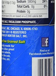 Morton popcorn salt 3.75-oz, Pack of 2