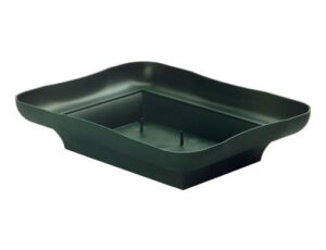 floral arrangement - centerpiece trays for oasis floral foam (8" pine green)