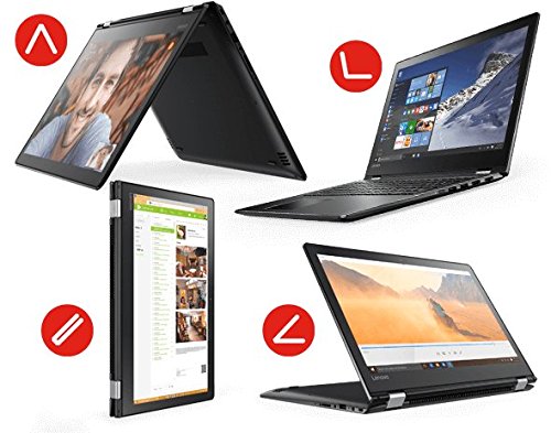 Lenovo Flex 4 - 2-in-1 Laptop/Tablet 15.6" Full HD Touchscreen Display (Intel Core i7, 8 GB RAM, 1TB HDD) 80SB0003US