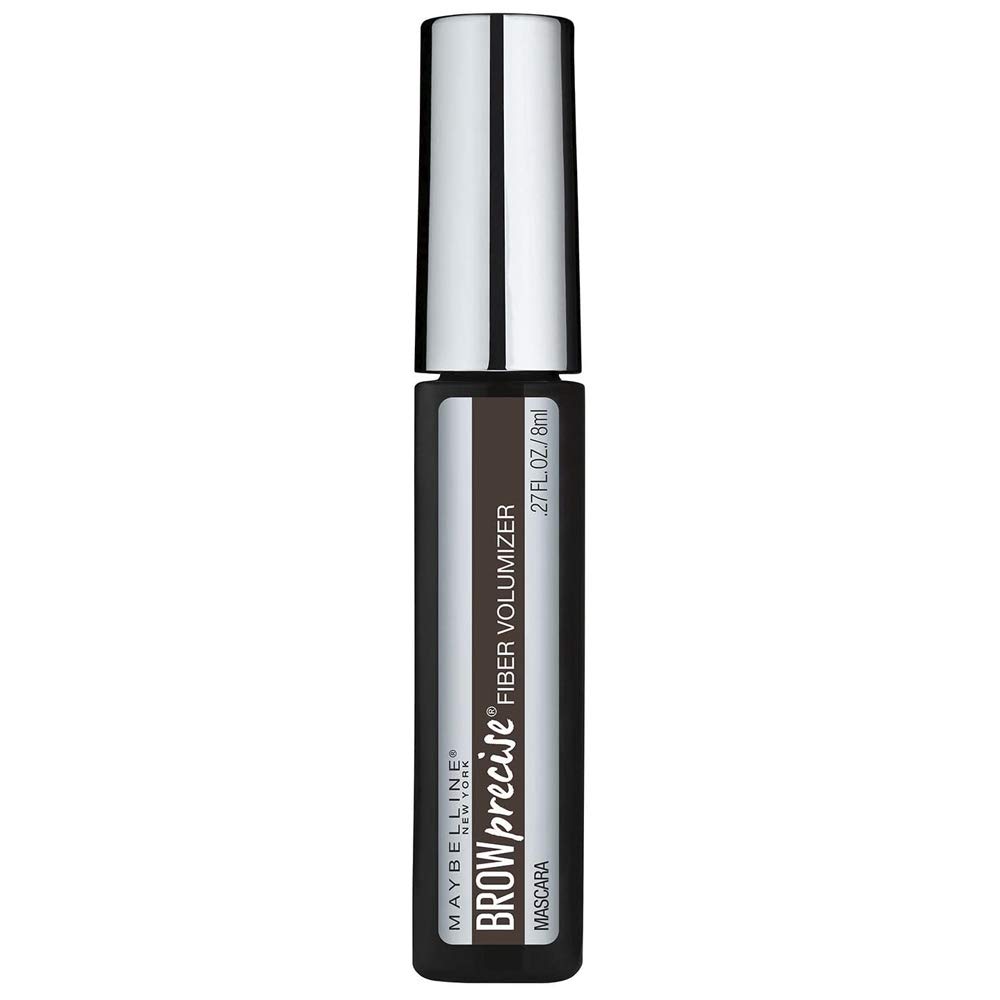 Maybelline New York Brow Precise Fiber Volumizer Eyebrow Mascara, Deep Brown, 0.27 fl. oz.