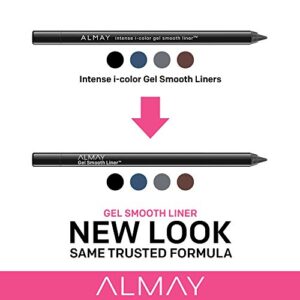 Almay Gel Smooth Eyeliner, Charcoal, 1 count