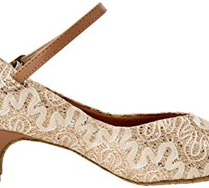 So Danca Women's Ballroom & Latin Shoes, Gold Gold Sparkle Gold Sparkle, 7.5