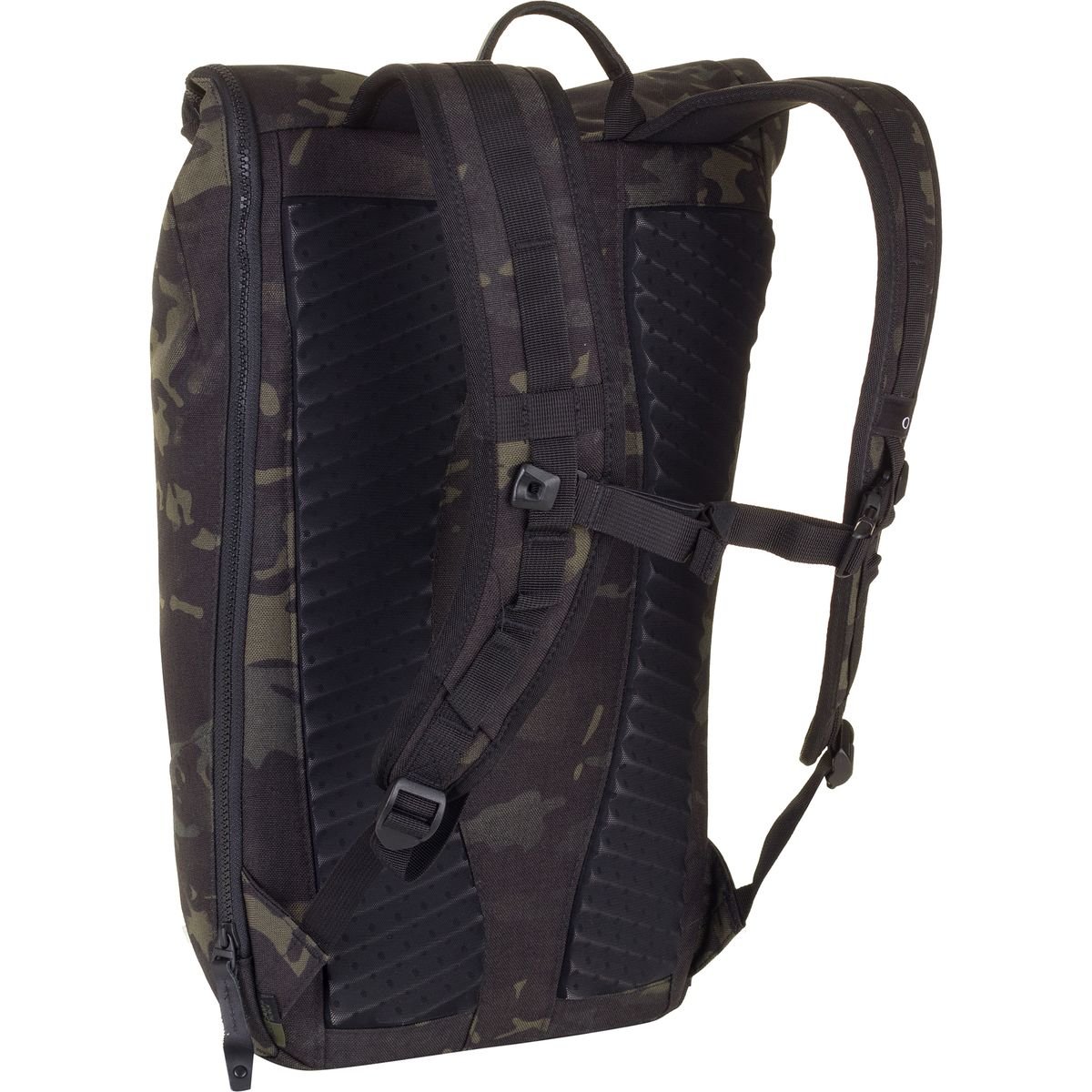 Oakley Men's Voyage 23L Roll Top Backpack, Black Multicam, One Size