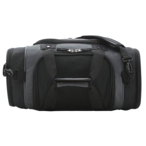 TPRC Adventure Weekender Nylon Duffel Bag, Grey, 20 Inch 34.4L