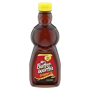 mrs. butterworth's original thick and rich pancake syrup, 12 oz