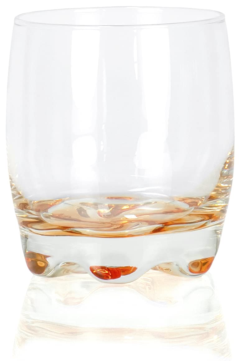 Red Co. Vibrant Splash Water Beverage Glasses, 9.75 Ounce - Set of 4