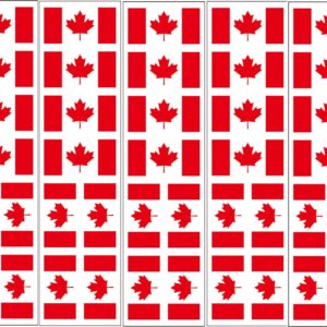 40 Tattoos: Canada Flag, Canadian Party Favors