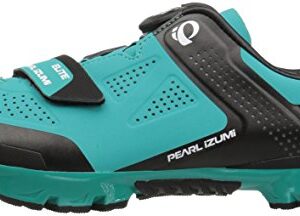 PEARL IZUMI Women's W X-Project Elite Cycling Shoe, Atlantis/Black, 38 EU/6.8 B US