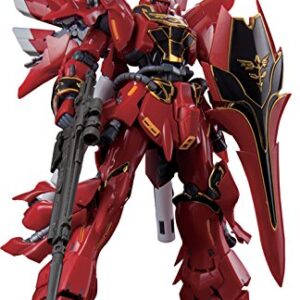 Bandai Hobby RG MSN-06S Sinanju Gundam UC Action Figure (1/144 Scale)