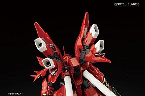 Bandai Hobby RG MSN-06S Sinanju Gundam UC Action Figure (1/144 Scale)