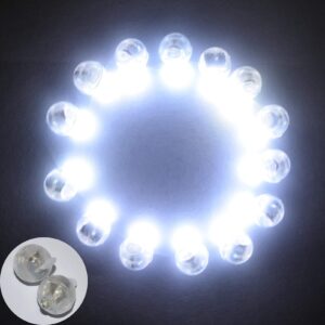 neo loons® 100pcs/lot 100 x white round led flash ball lamp balloon light long standby time for paper lantern balloon light party wedding decoration