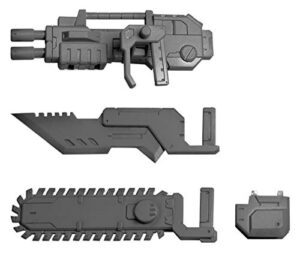kotobukiya chain saw mw13r scale m.s.g weapon unit modeling support goods plastic parts