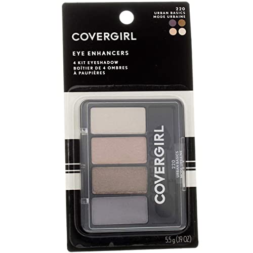 Covergirl Eye Enhancers Mix-and-Match-Quad Shadow 220 Urban Basics, 0.8 Ounce