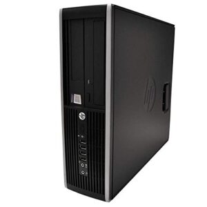 HP Elite 8200 SFF Desktop PC - Intel Core i5-2400 3.1GHz 8GB 250GB DVDRW Windows 10 Pro (Renewed)