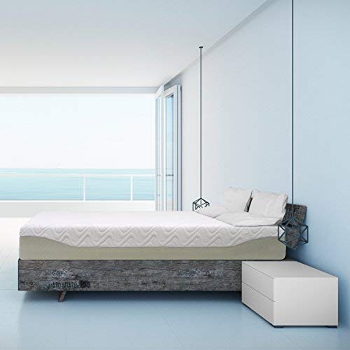 Best Price Mattress 11" Gel Infused Memory Foam Mattress Queen Size, White