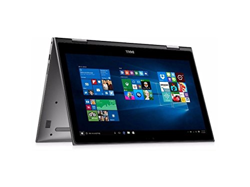 Dell i5568 15.6" FHD 2-in-1 Laptop (Intel Core i7-6500U 2.5GHz Processor, 8 GB RAM, 1 TB HDD, Windows 10) Gray