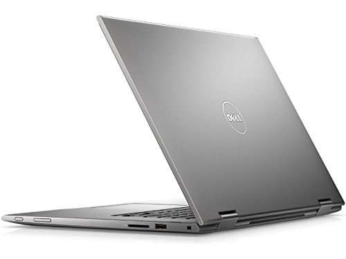 Dell i5568 15.6" FHD 2-in-1 Laptop (Intel Core i7-6500U 2.5GHz Processor, 8 GB RAM, 1 TB HDD, Windows 10) Gray