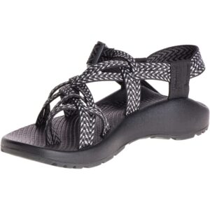 chaco womens zx2 classic sandal, boost black, 10 us