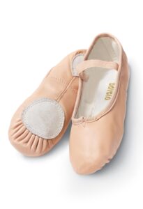 balera womens ballet shoe leather split sole