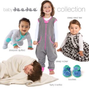 Sleep nest Fleece Baby Sleeping Bag, Lake Green, Large (18-36 Months)