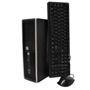 hp elite 8200 sff desktop pc - intel core i5-2400 3.1ghz 16gb 1.0 tb dvdrw windows 10 professional w/ keyboard and mouse (renewed)