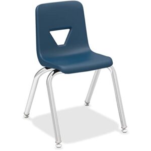 llr99884 - lorell 14 seat-height stacking student chairs - 4/ct