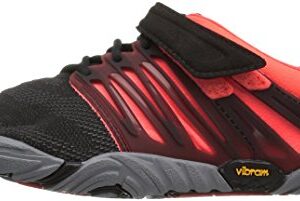 Vibram Women's V-Train Cross-Trainer Shoe, Black/Coral/Grey, 36 EU/6 M US