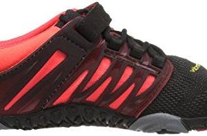 Vibram Women's V-Train Cross-Trainer Shoe, Black/Coral/Grey, 36 EU/6 M US