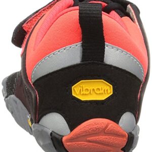 Vibram Women's V-Train Cross-Trainer Shoe, Black/Coral/Grey, 36 EU/6 M US