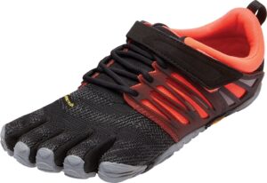 vibram women's v-train cross-trainer shoe, black/coral/grey, 37 eu/6.5 m us