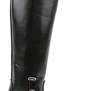 Hispar Women Ladies Dignity Dress Dressage Horse Riding Boots Stylish Fashion Equestrian Pull On - Black 11 Slim Calf