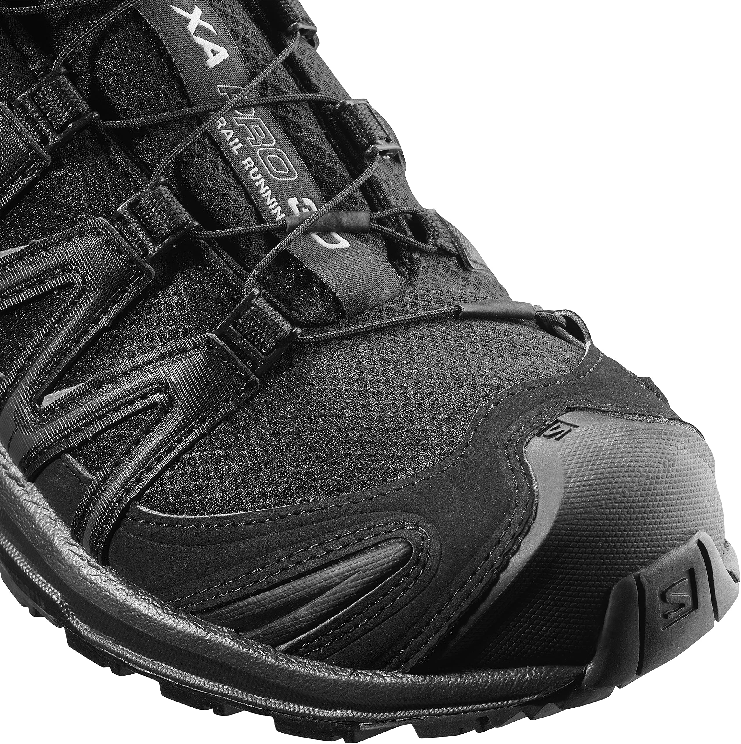 Salomon XA PRO 3D V7 Gore-TEX Trail Running Shoes for Women Sneaker, Black/Black/Mineral Grey, 9