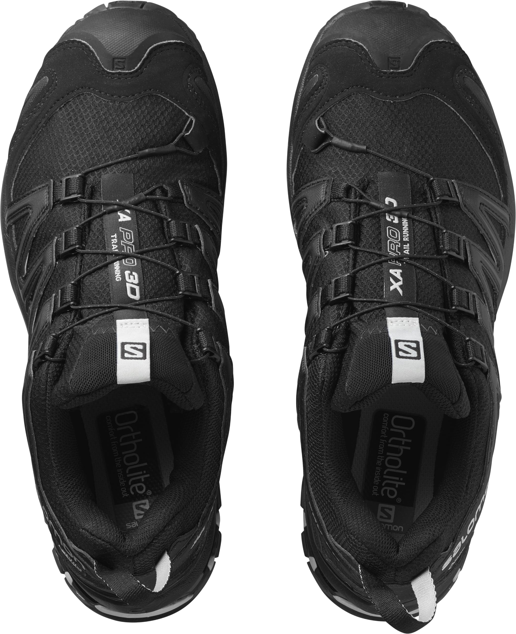 Salomon XA PRO 3D V7 Gore-TEX Trail Running Shoes for Women Sneaker, Black/Black/Mineral Grey, 9