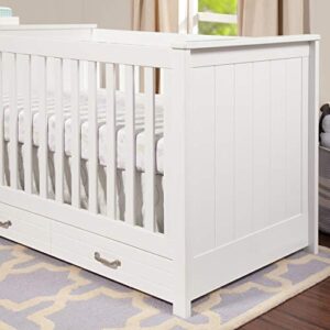 DaVinci Asher 3-in-1 Convertible Crib in White, Greenguard Gold Certified