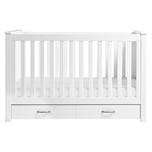 DaVinci Asher 3-in-1 Convertible Crib in White, Greenguard Gold Certified