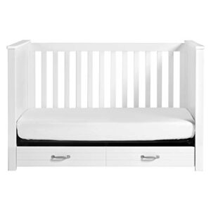 DaVinci Asher 3-in-1 Convertible Crib in White, Greenguard Gold Certified